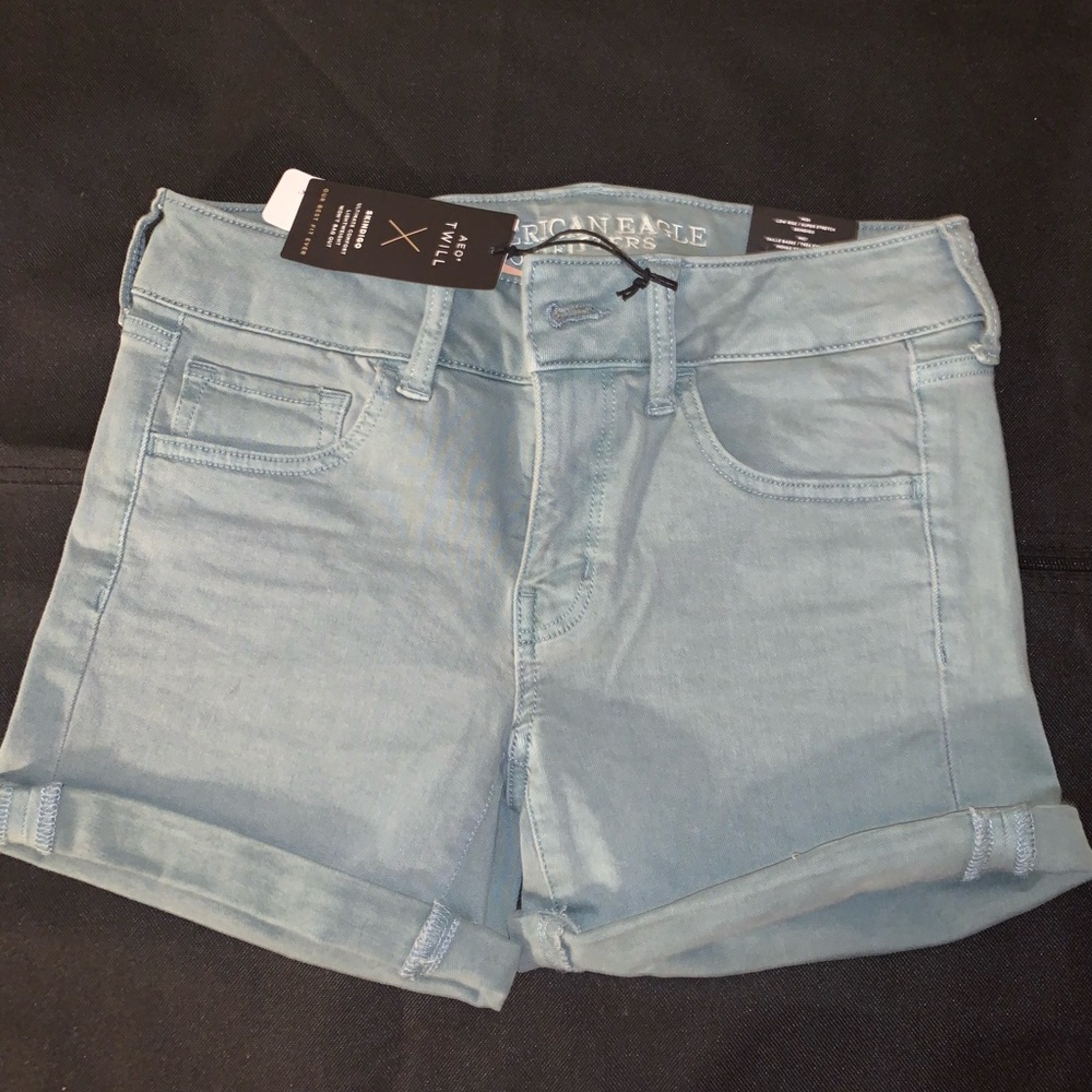 American Eagle Twill Midi Short